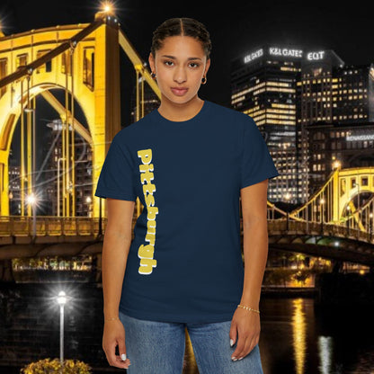 Pittsburgh Graphic T-Shirt, Unisex Shirt, Casual Wear, Sports Apparel, Gift for Sports Fans, Birthday Gift, Streetwear