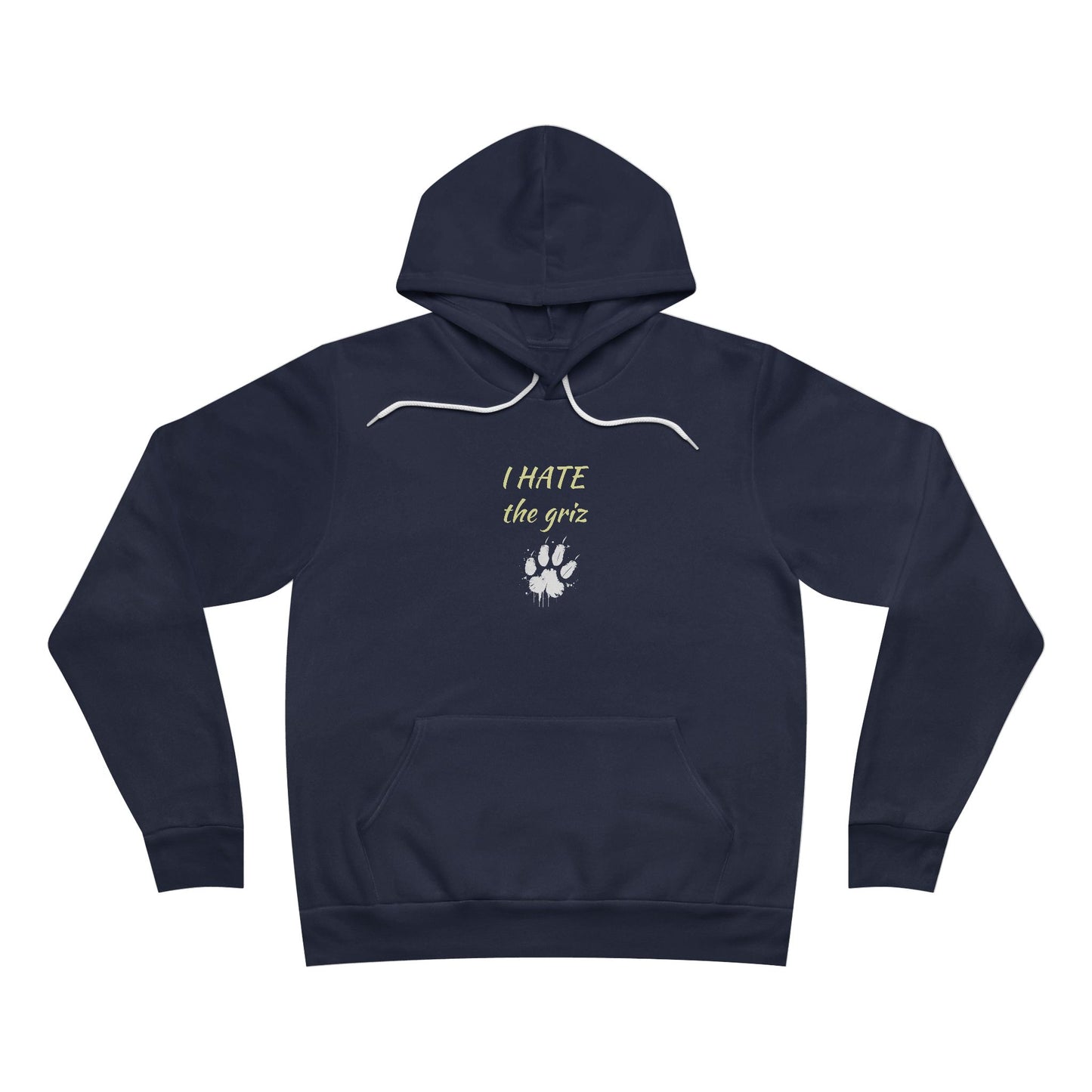 I Hate the Grizzlies Hoodie, Bobcat Pullover, Gift for Sports Fans, Cozy Sweatshirt, Casual Everyday Wear
