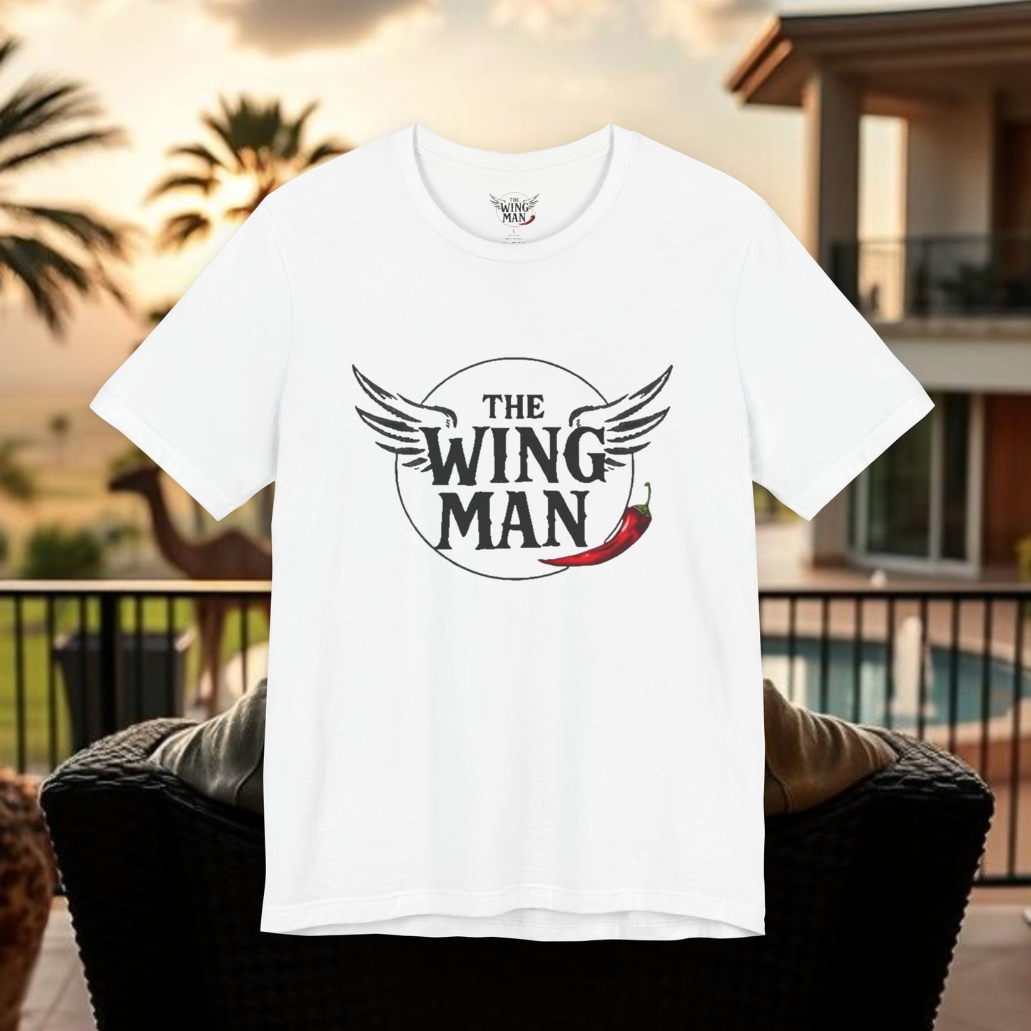 The Wing Man T-Shirt — Funny BBQ & Hot Wing Lover Tee