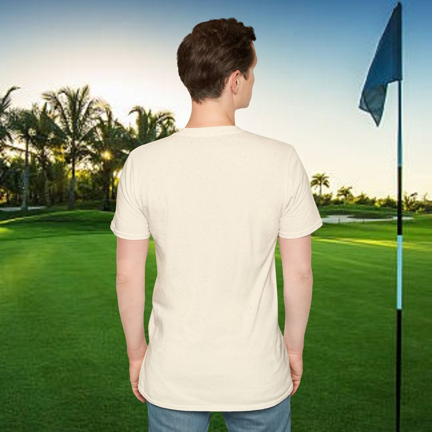 Golf-Inspired Unisex T-Shirt, Perfect Gift for Dad, Father's Day Present, Sporty Style Tee, Casual Wear, Golf Lover Apparel