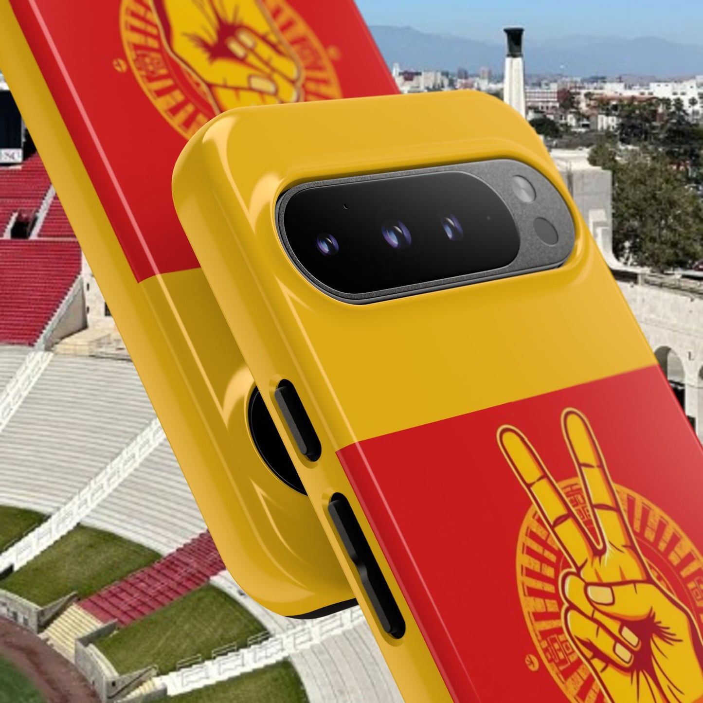 Victory Inspired Symbol Phone Case, Tough Phone Cover, Gift for Empowerment, Inspirational Tech Accessory, Unique Phone Protection