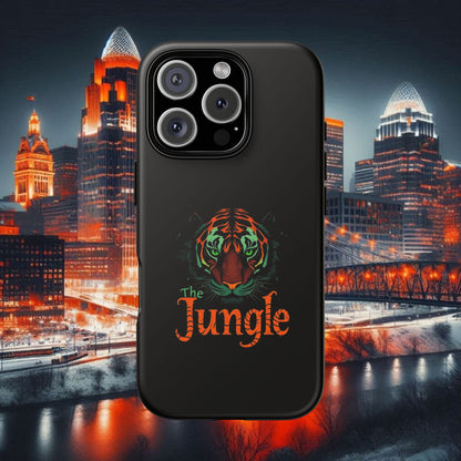 Phone Case, The Jungle Tough Phone Case for Football Fans, Friend Gift, Football Fan Accessories, Custom Phone Cover, Sports Team