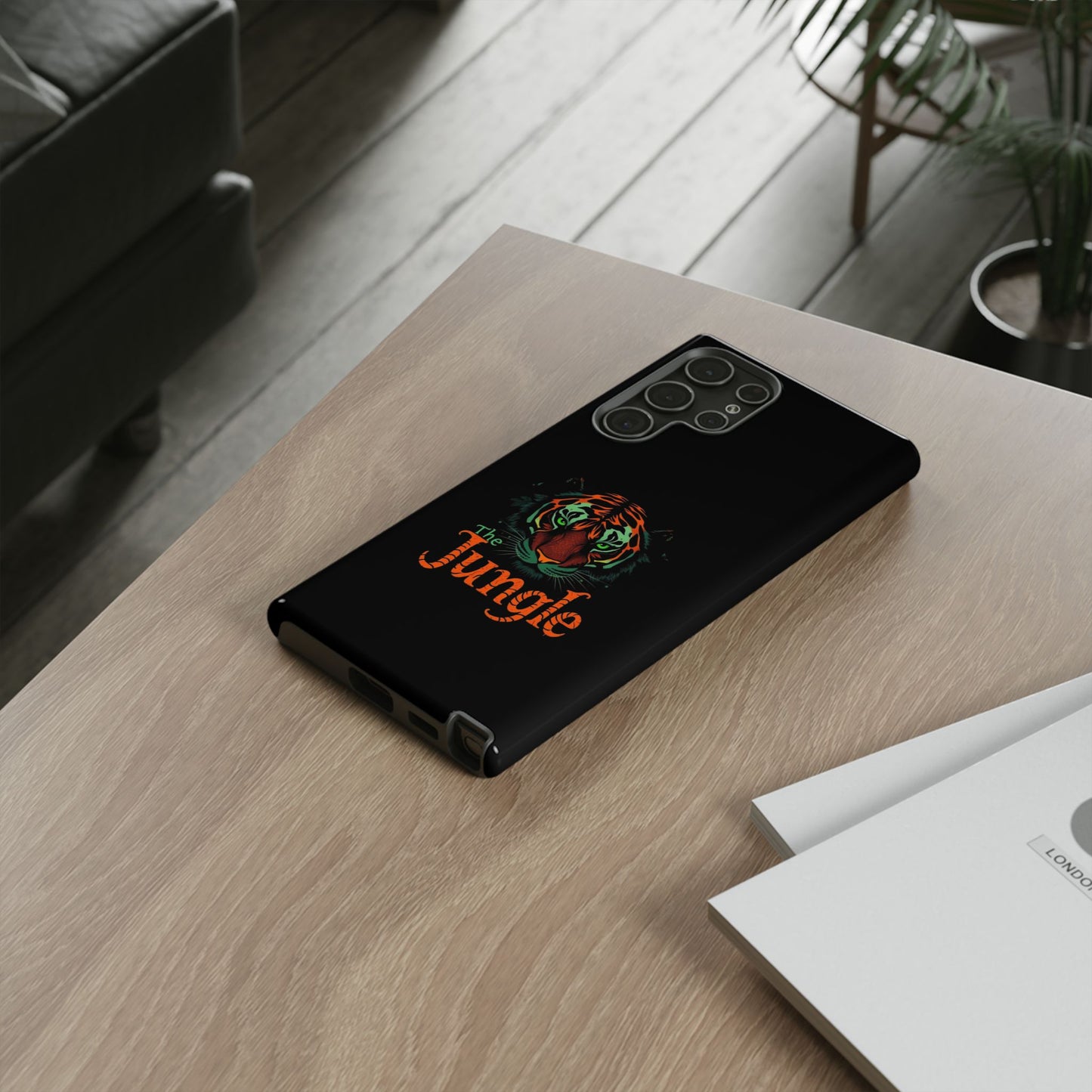 Phone Case, The Jungle Tough Phone Case for Football Fans, Friend Gift, Football Fan Accessories, Custom Phone Cover, Sports Team