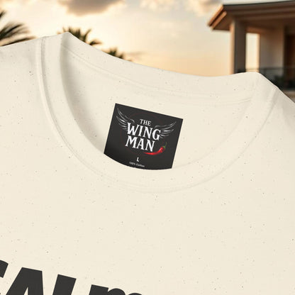 Calm Vibes Unisex Softstyle T-Shirt | Relaxing Tee, Chill Shirt, Gift for Stress Relief, Casual Wear, Mindfulness Apparel