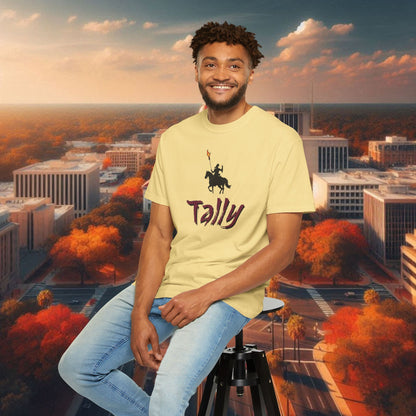 T-Shirt with Tally Design, Perfect for Game Day, Fan Apparel, Casual Wear, Sports Enthusiast Gift, Cheer Squad Tee