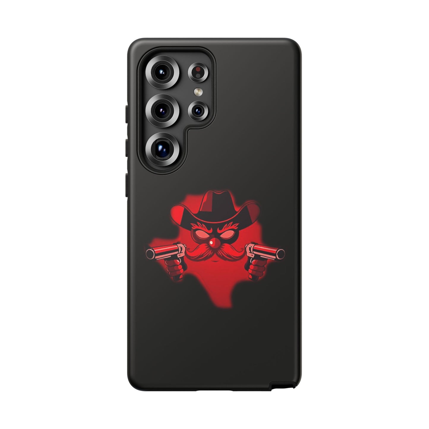 Tough Phone Case, Texan Theme, Protective Phone Cover, Gift for Sports Fans, College Football Fan Accessory