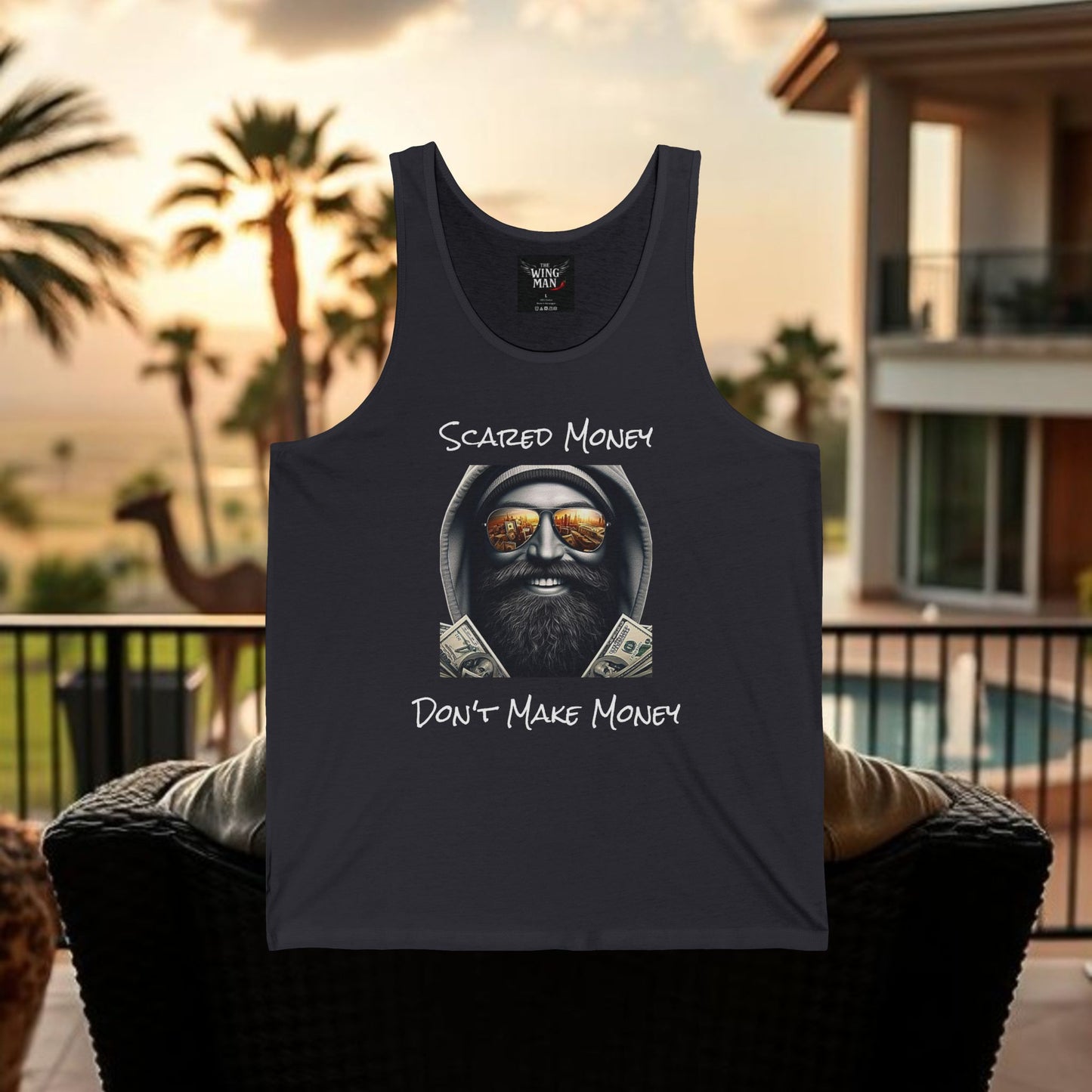 Cool Graphic Tank Top for Chill Vibes, Men's and Women's Summer Shirt, Beachwear, Gift for him, Motivational Workout Top