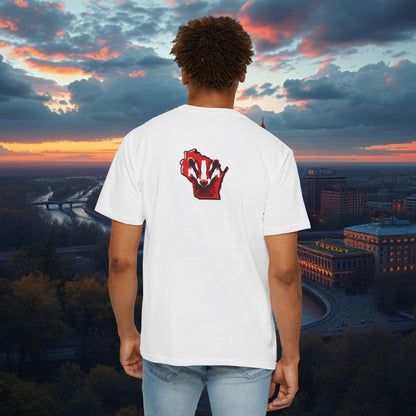 Wisconsin Pride Unisex T-shirt, Casual Wear, College Apparel, Game Day Shirt, Gift for Fans, Summer Fashion