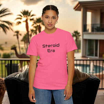 Vintage Baseball Unisex Garment-Dyed T-shirt, 90's Steroid Era Tee Shirt, Athletic Sports Tee, Retro Baseball Shirt, Sports Fan Gift,