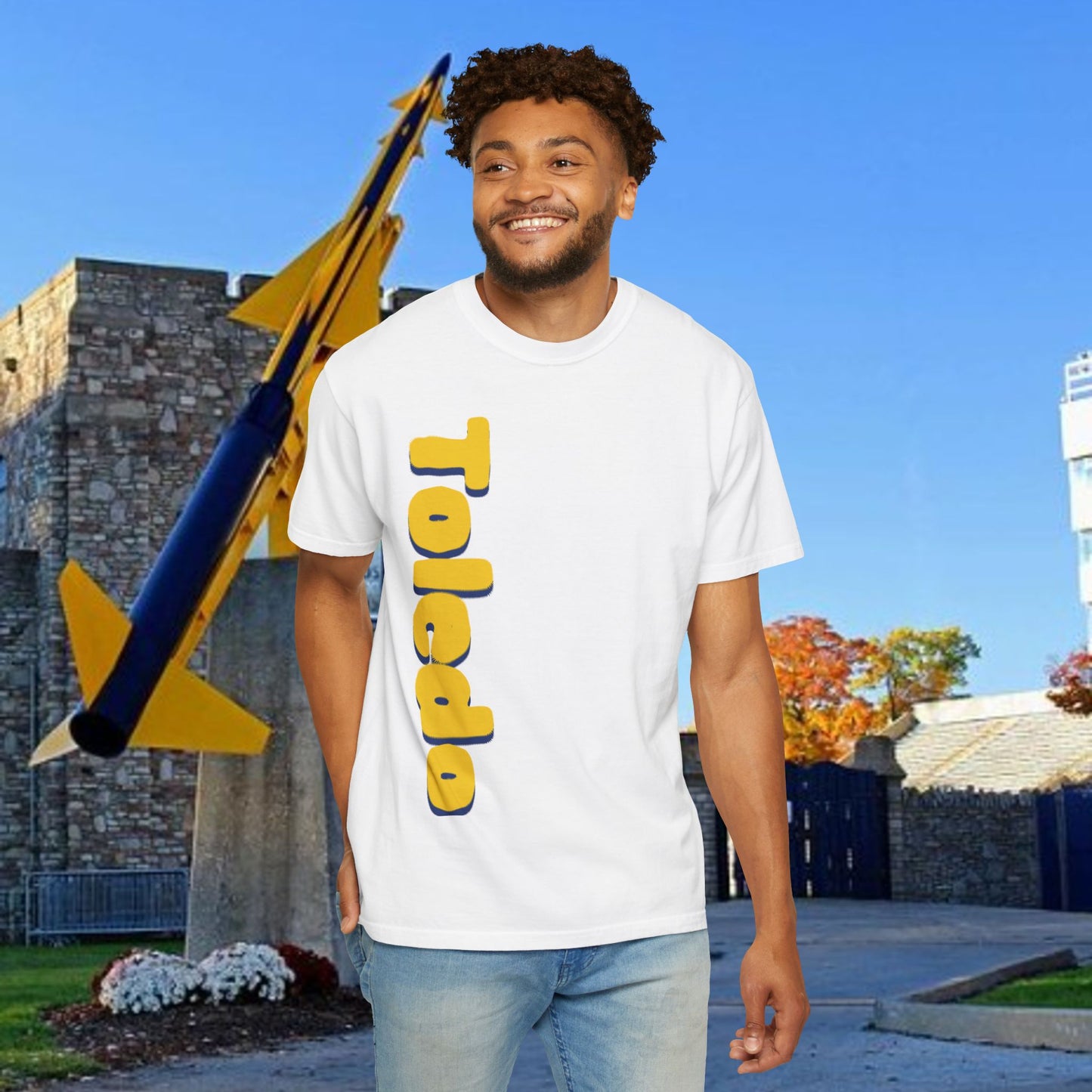 Unisex Garment-Dyed T-Shirt, Casual Wear, Ohio Pride, College Gear, Graduation Gifts, Summer Fashion