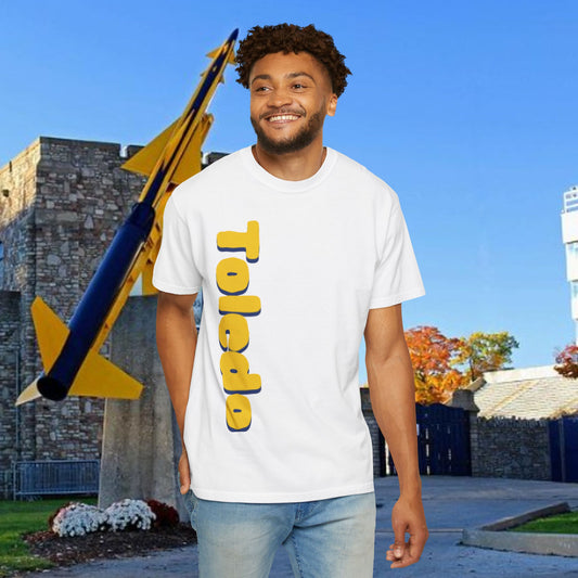 Unisex Garment-Dyed T-Shirt, Casual Wear, Ohio Pride, College Gear, Graduation Gifts, Summer Fashion