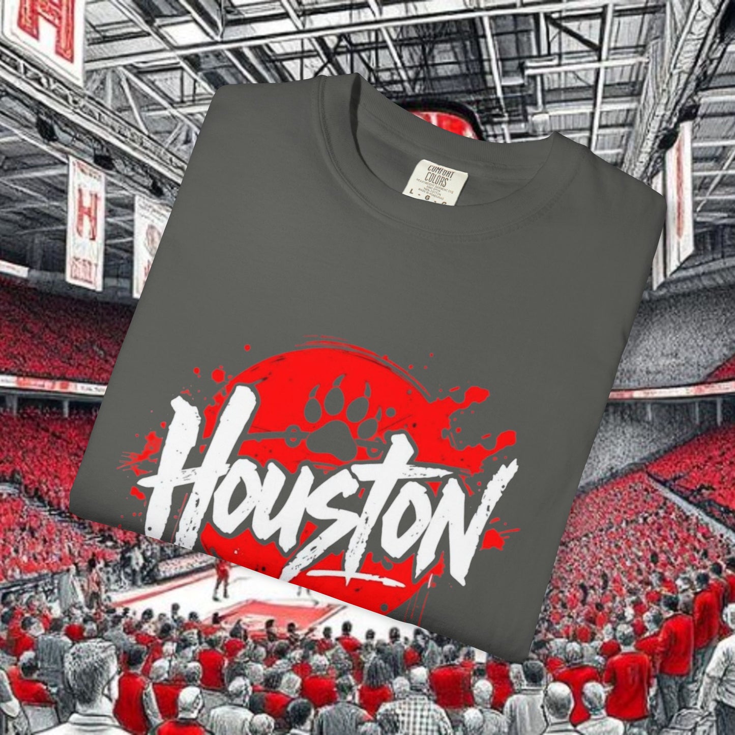Houston Urban Vibes T-Shirt, Perfect for Tailgates and gameday. Soft-style T-Shirt. Ultra Comfort and style.