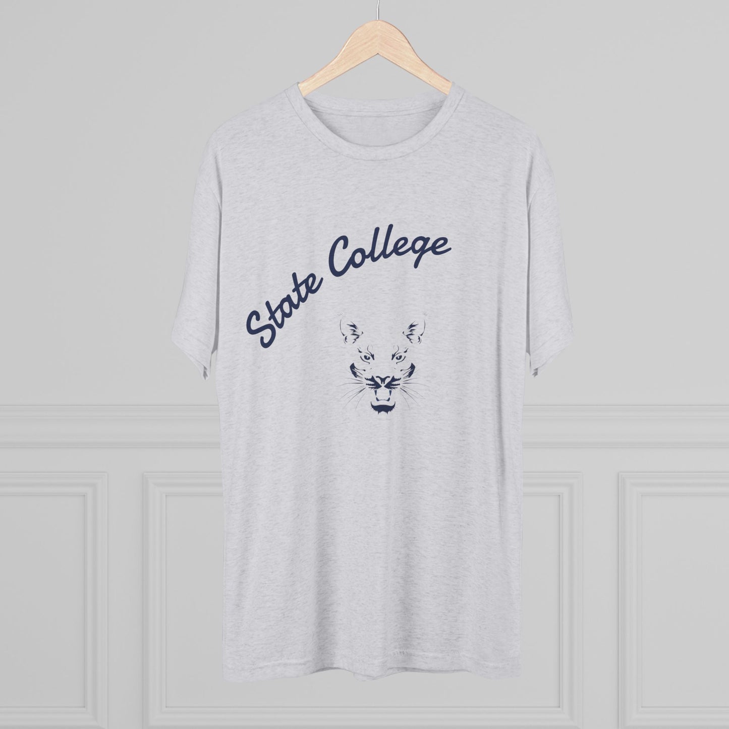State College T-Shirt, Soft-Style Tri-Blend for Ultra Comfort, Perfect for Gameday and Tailgates