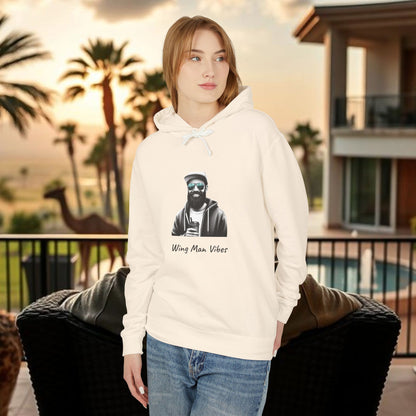 Unisex Wingman Vibes Hoodie, Casual Style Sweatshirt, Perfect Gift for Friends, Lightweight Hoodie for Everyday Wear