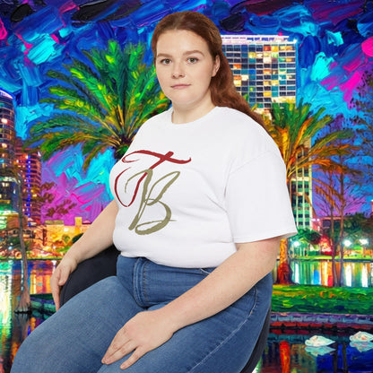 TB Monogram Tee — 813 Tampa Area Short-Sleeve T-Shirt