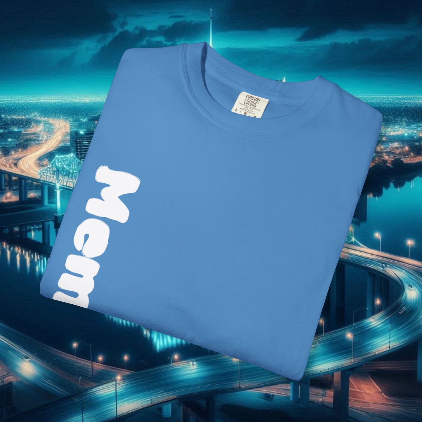 Memphis Graffiti Unisex T-shirt, Casual Streetwear Tee, Travel Souvenir, Gift for Music Lovers, Urban Style Apparel, Birthday Present