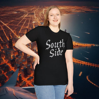 Vintage South Side Tee, Casual Streetwear T-Shirt, Baseball Game Apparel, Gift for Sports Lovers, Unisex Graphic Shirt