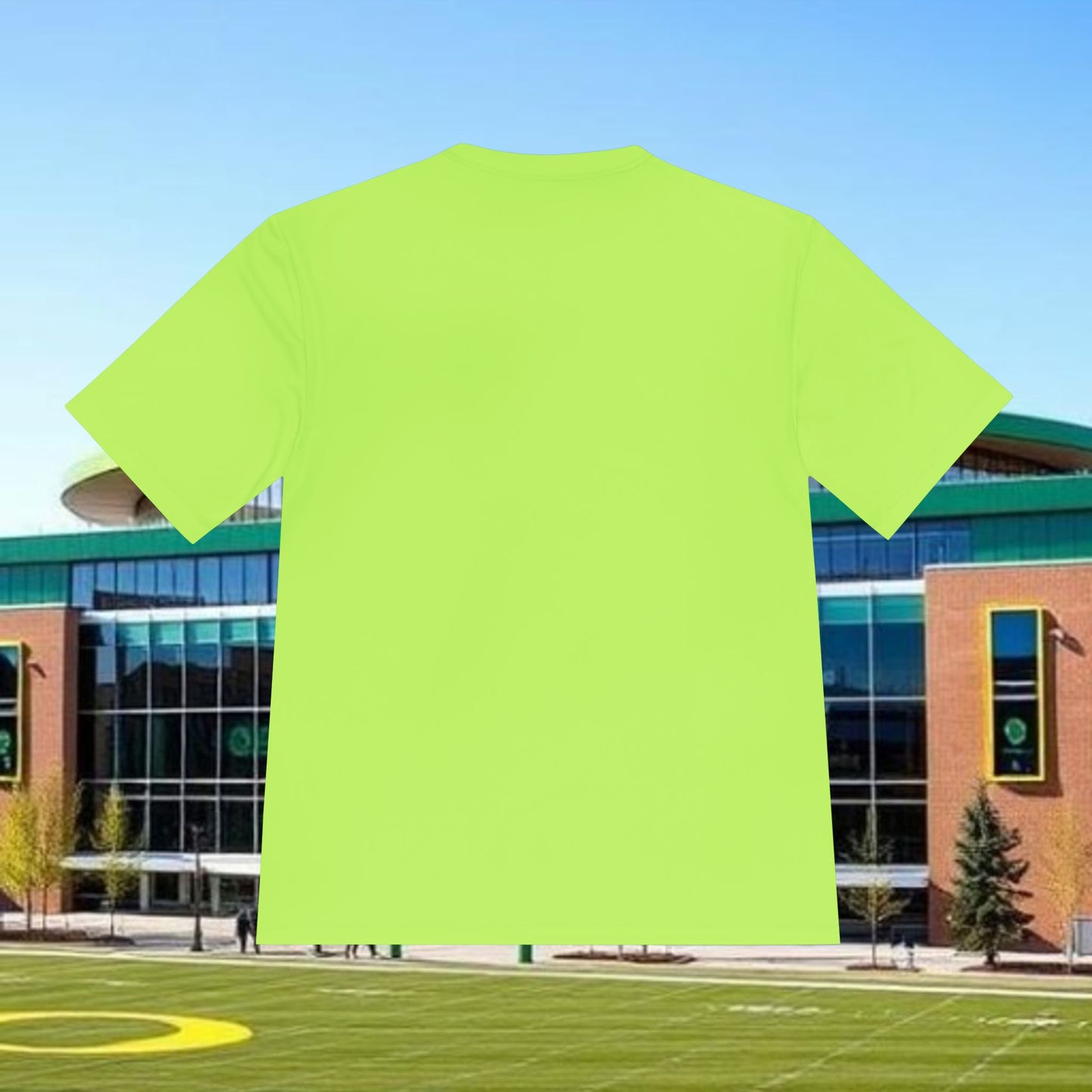 Football Fan Tee, Quack Graphic Shirt, Sportswear for Tailgating, Unisex Moisture-Wicking Sport Top, Perfect Gift for Game Day