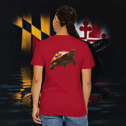 College Park Garment-Dyed T-Shirt: Perfect for Fans, College Spirit, Casual Wear, Gifts, and Events