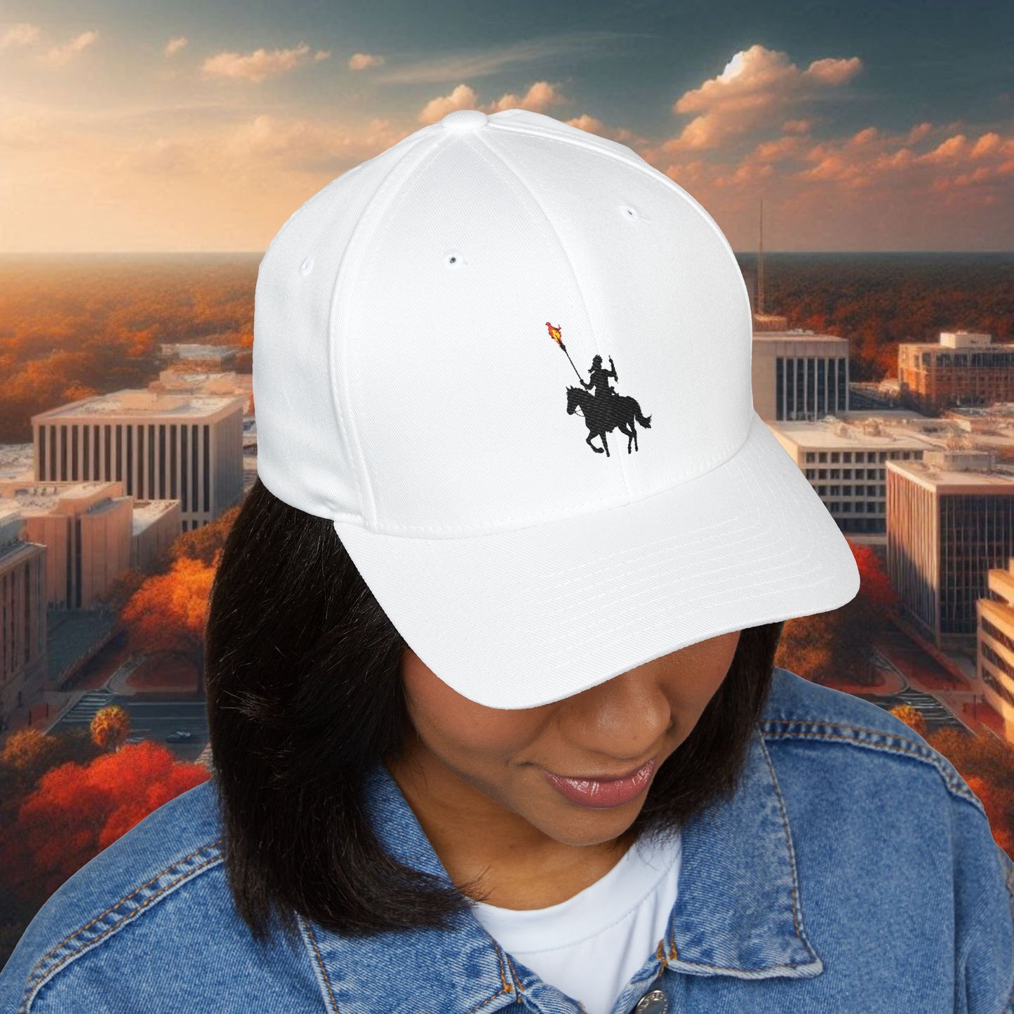 Embroidered Cap With Unique Design - Stylish Sports Cap for Gameday, Unisex Gift for Tailgates, Sporting Events