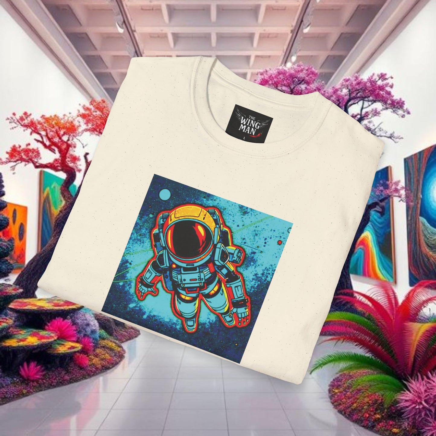 Astronaut Graphic T-Shirt | Unisex Space Tee, Gift for Astronaut Lovers, Hip Hop Fans, Casual Wear, Festival Shirt