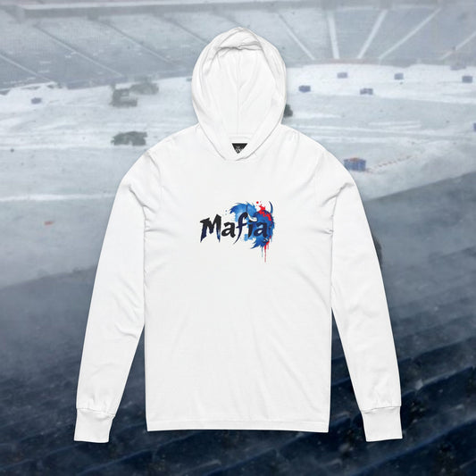 Mafia Hoodie, Buffalo Football Fan Sweatshirt, Unisex Long Sleeve Tee, Tailgating Apparel