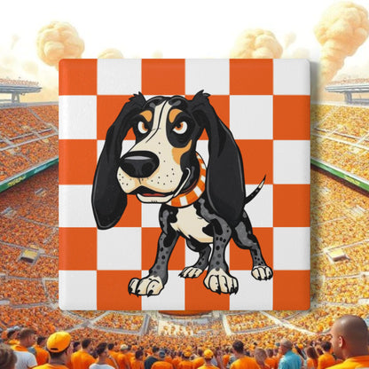 Ceramic Coaster Set | Cute Home Decor Gift for Sports Fans, Mancave Accessories