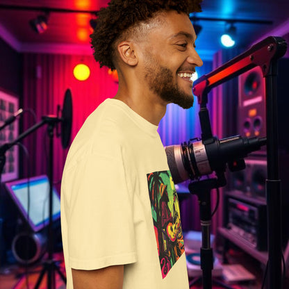 Vibrant Musician T-Shirt, Beach Vibes Shirt, Unisex Summer Tee, Perfect Gift for Music Lovers, Casual Party Wear