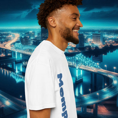 Memphis Graffiti Unisex T-shirt, Casual Streetwear Tee, Travel Souvenir, Gift for Music Lovers, Urban Style Apparel, Birthday Present