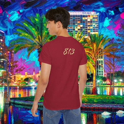 TB Monogram Tee — 813 Tampa Area Short-Sleeve T-Shirt