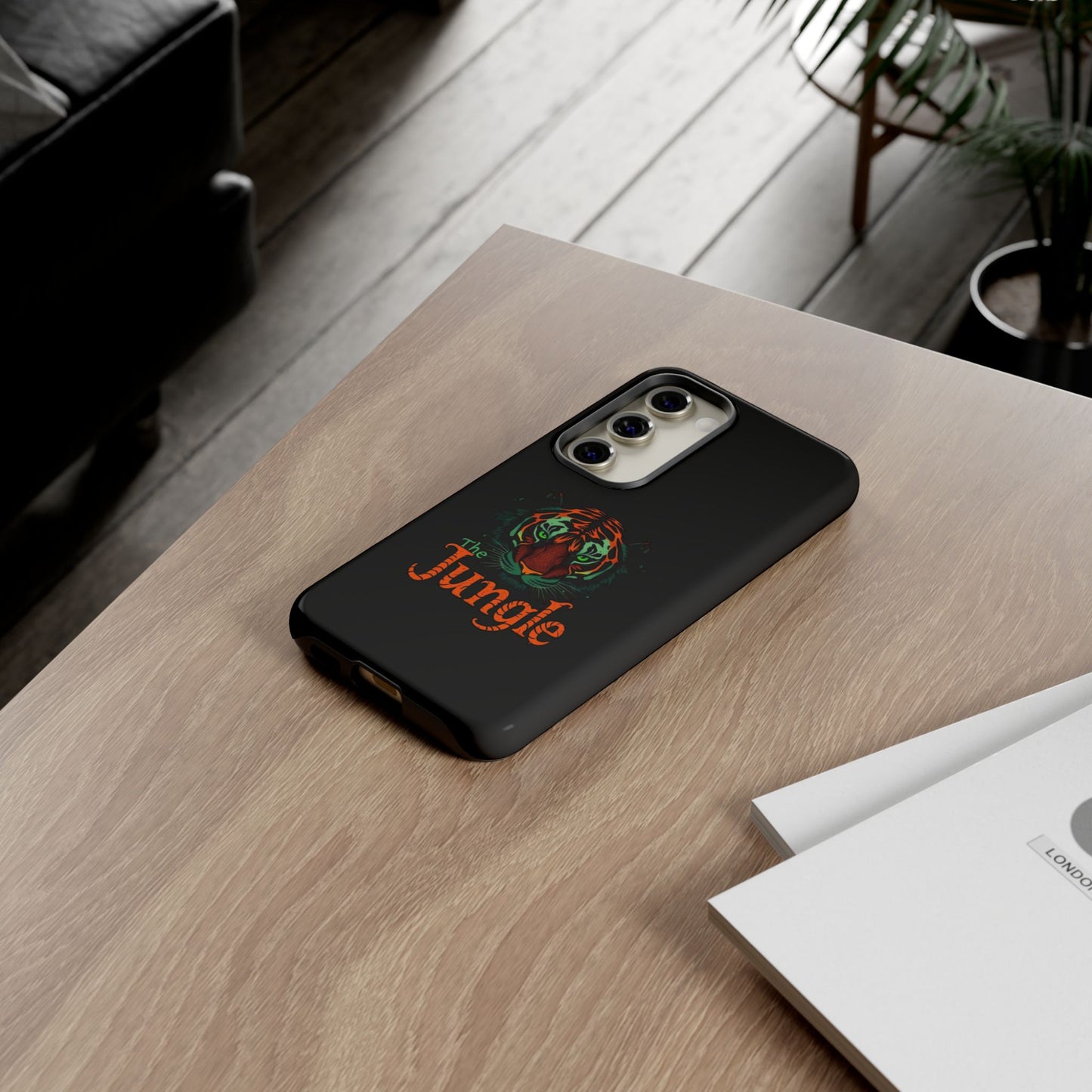 Phone Case, The Jungle Tough Phone Case for Football Fans, Friend Gift, Football Fan Accessories, Custom Phone Cover, Sports Team