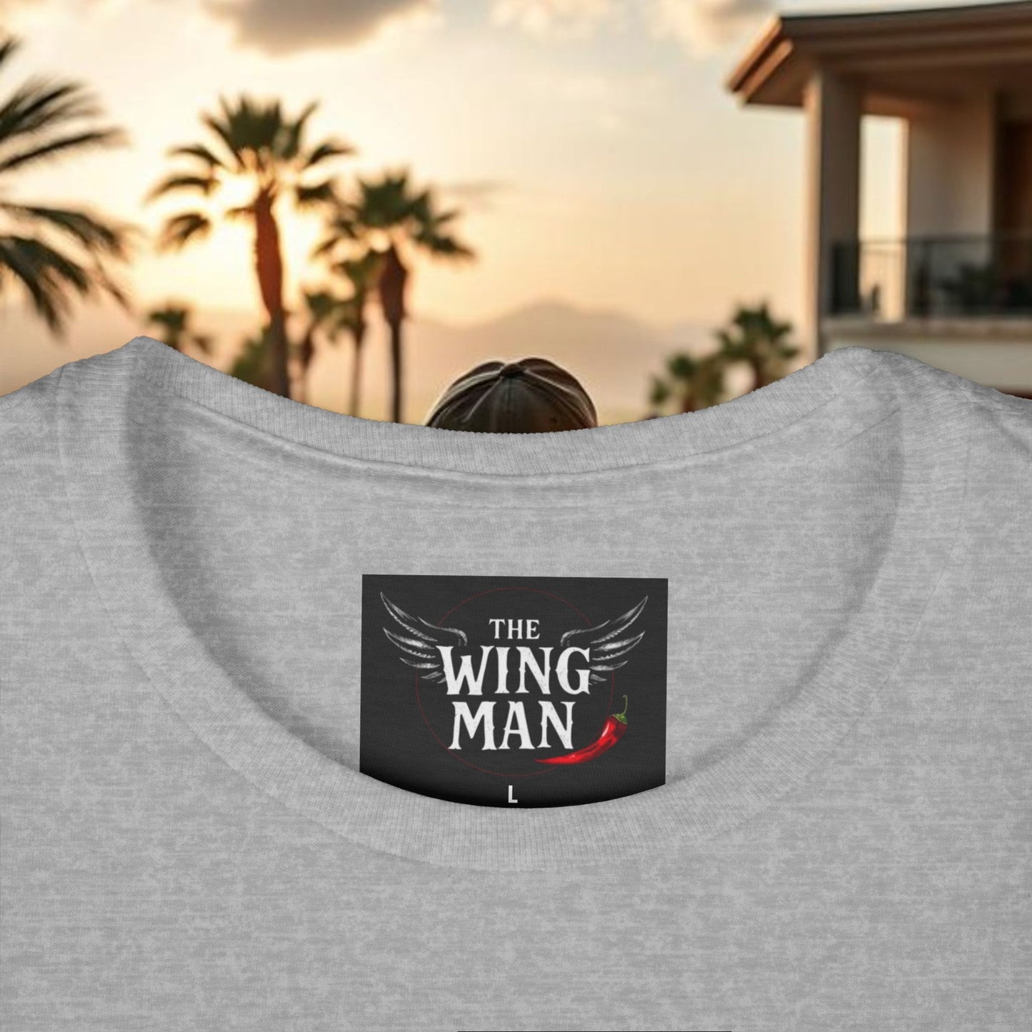 Wing Man Vibes Women's Softstyle Tee - Chill Vibes for Everyday Comfort, Graphic Tee, Casual Wear, Gift for Her, Summer Style, Inspirational Fashion