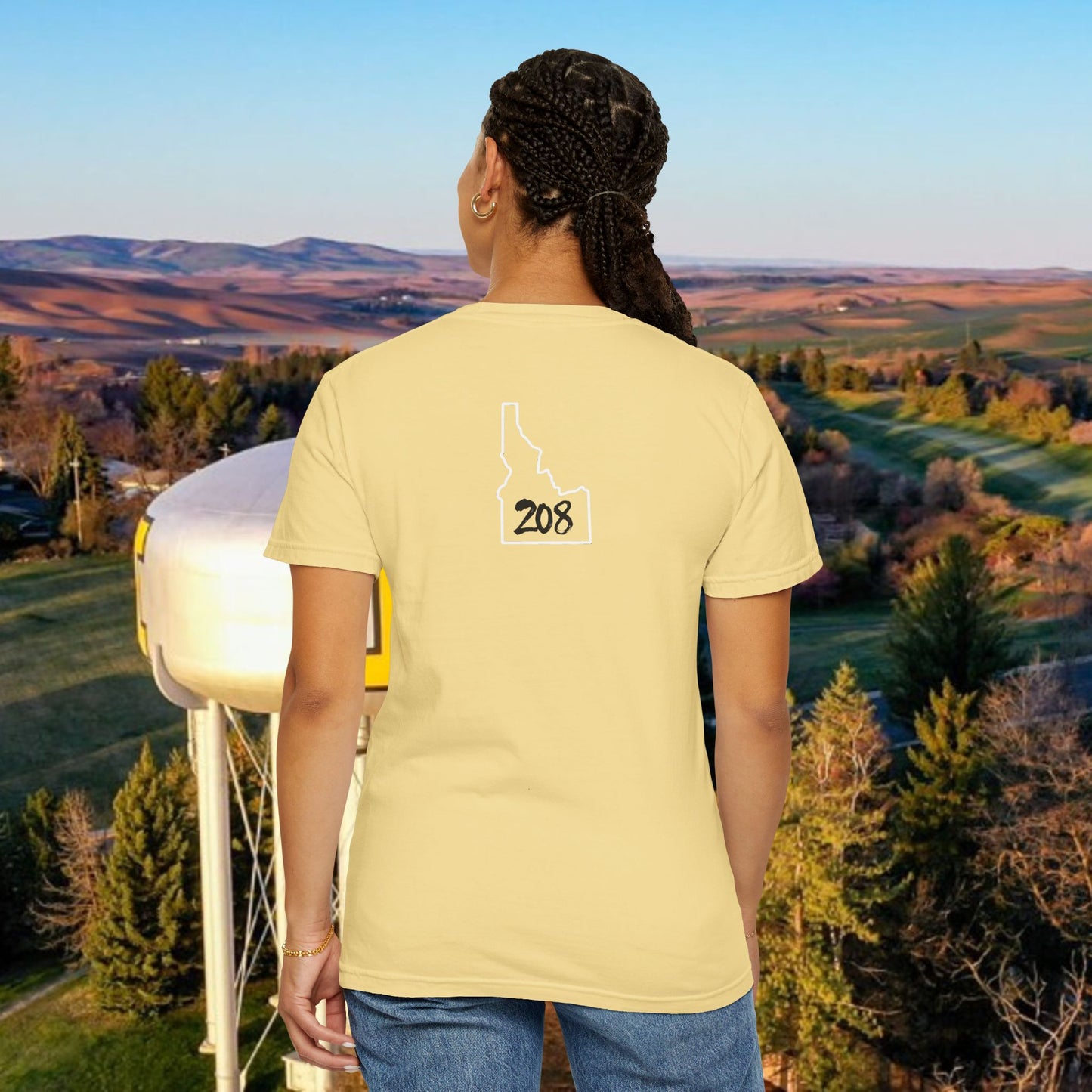 Moscow Idaho Graphic Tee, Unisex T-shirt, Gift for Travelers, Home State Apparel, Casual Wear, Summer Style