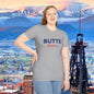 Butte, America Unisex Softstyle T-Shirt - Cozy Apparel for Locals, Travel Souvenir, Gift Idea, Casual Wear, Adventure Tee
