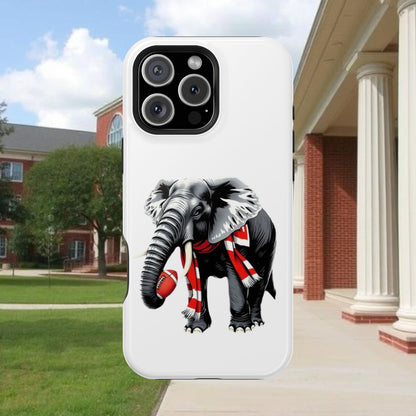 Vibrant Elephant Tough Cases - Unique Phone Case, Wildlife Lover Gift, Sports Team Accessory, Trendy Phone Cover, Fun Animal Design