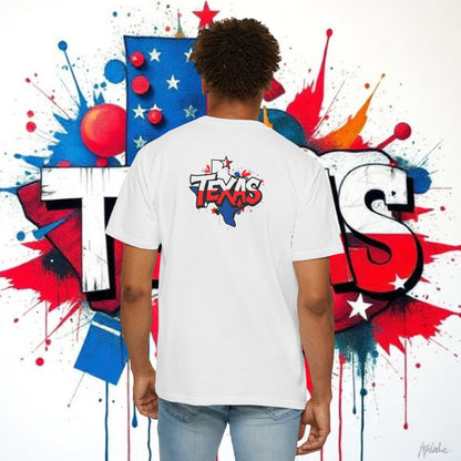 Texas 817 Graphic T-Shirt — Red, White & Blue State Pride Tee, Arlington Texas, Soft-Style T-Shirt, Perfect for Gameday