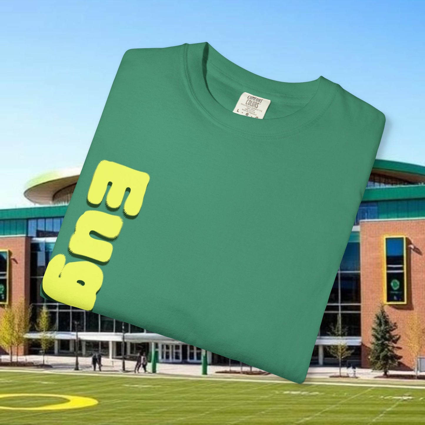 Eugene Fan T-Shirt, Unisex Sports Tee, Game Day Apparel, Football Fan Gear, College Team Shirt, Quack Spirit Wear