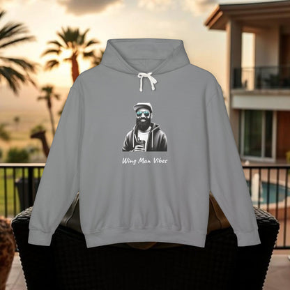 Unisex Wingman Vibes Hoodie, Casual Style Sweatshirt, Perfect Gift for Friends, Lightweight Hoodie for Everyday Wear