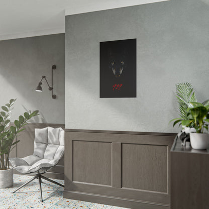 Wolfpack Art Poster, Wolf 901 Raleigh Poster, Gift for Die Hard Fans, Home Decor, 919 Design