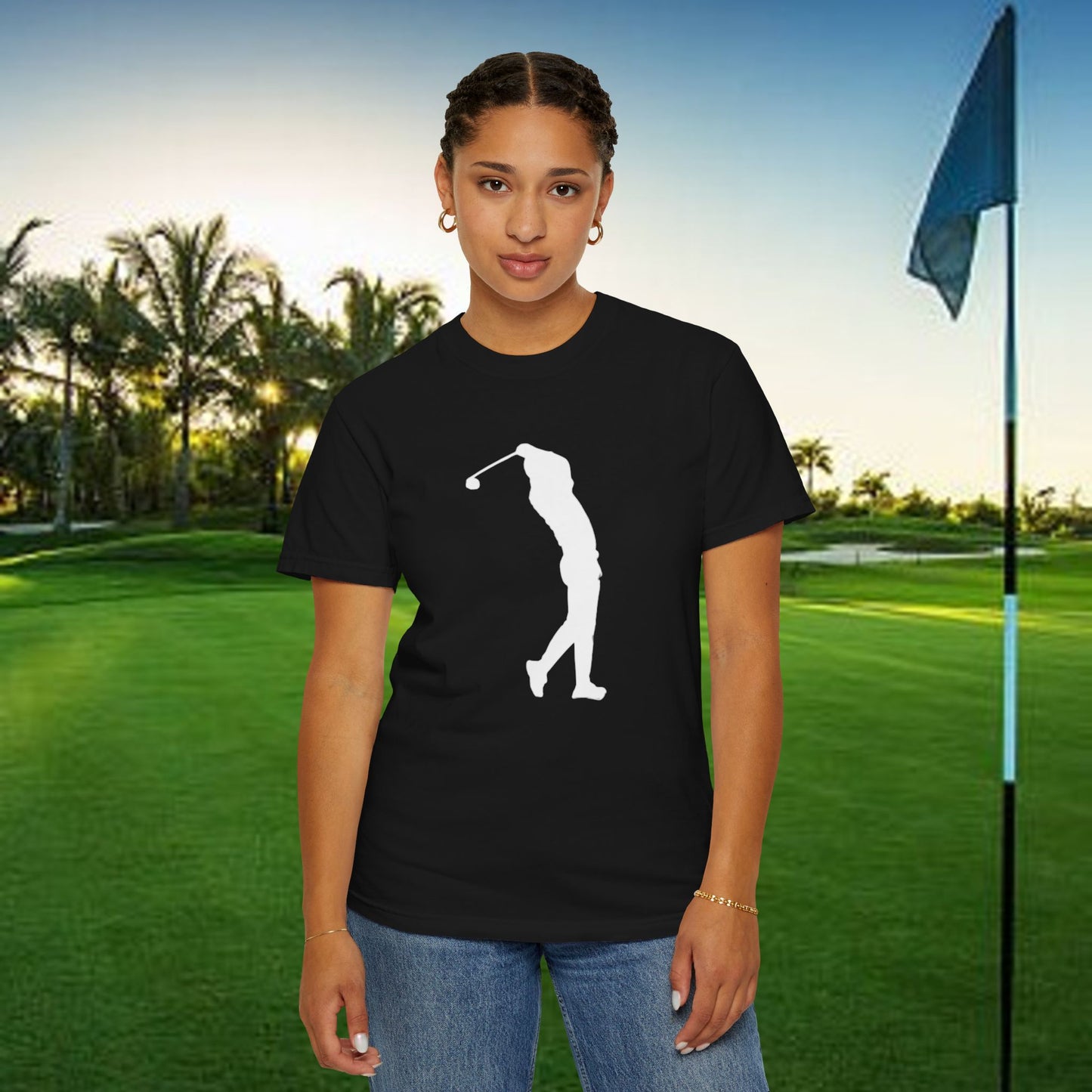 Inspirational Golf T-Shirt, Motivational Gift, Unisex Apparel, Casual Wear, Golf Shirt, Positive Vibes