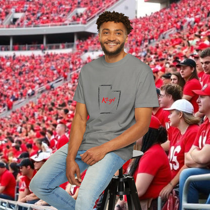 Ki-yi Unisex Garment-Dyed T-shirt, Artistic Tee, Casual Wear, Gift for Friends, Unique Fashion, Everyday Comfort