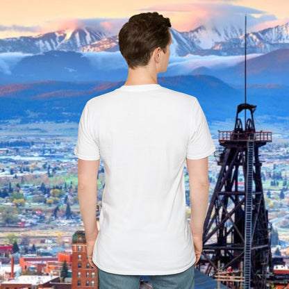 Butte, America Unisex Softstyle T-Shirt - Cozy Apparel for Locals, Travel Souvenir, Gift Idea, Casual Wear, Adventure Tee
