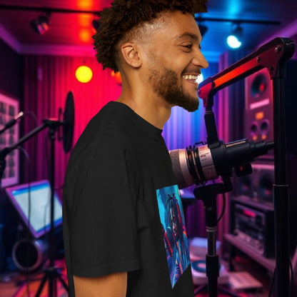 Vibrant Music Lover's T-Shirt, Artistic Tee for Musicians, Gift for Hip-Hop Fans, Unisex Apparel, Casual Streetwear Style