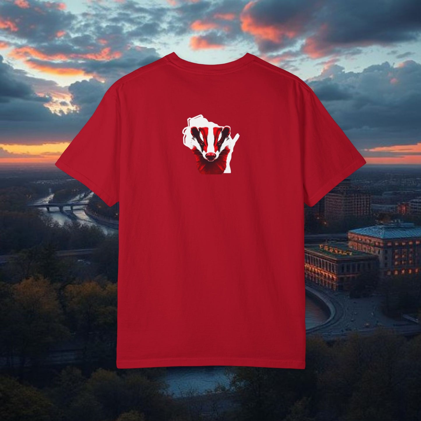 Wisconsin Pride Unisex T-shirt, Casual Wear, College Apparel, Game Day Shirt, Gift for Fans, Summer Fashion