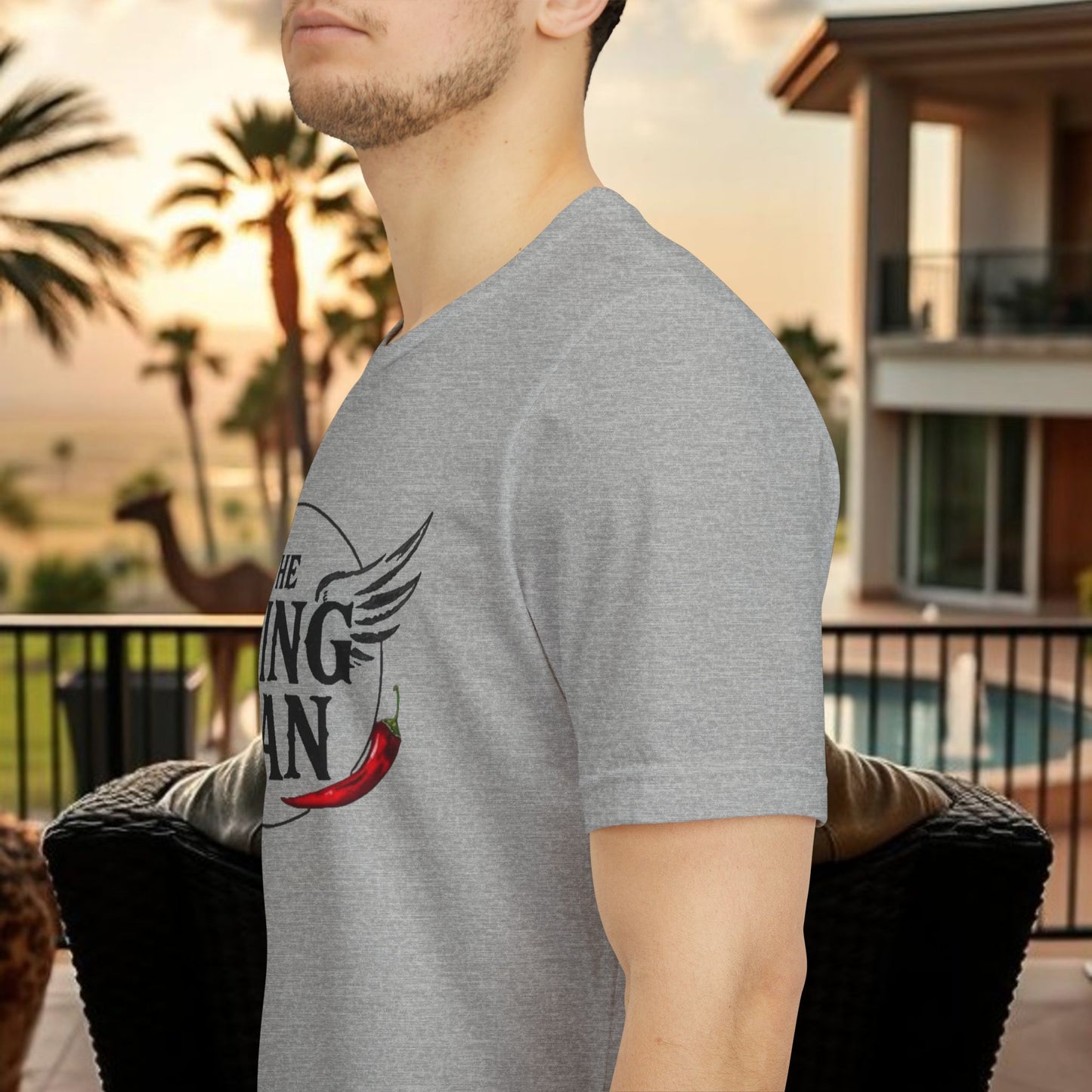 The Wing Man T-Shirt — Funny BBQ & Hot Wing Lover Tee