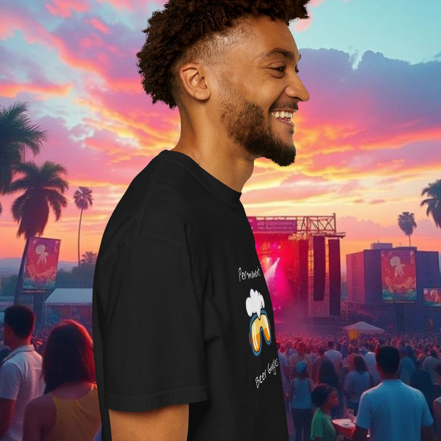 Unisex Beer Goggles Tee, Comedy T-Shirt, Festival Shirt, Funny Summer Tee, Barbecue Outfit, Gift for Beer Lovers