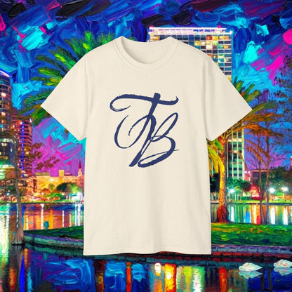TB Monogram Tee — 813 Tampa Area Short-Sleeve T-Shirt
