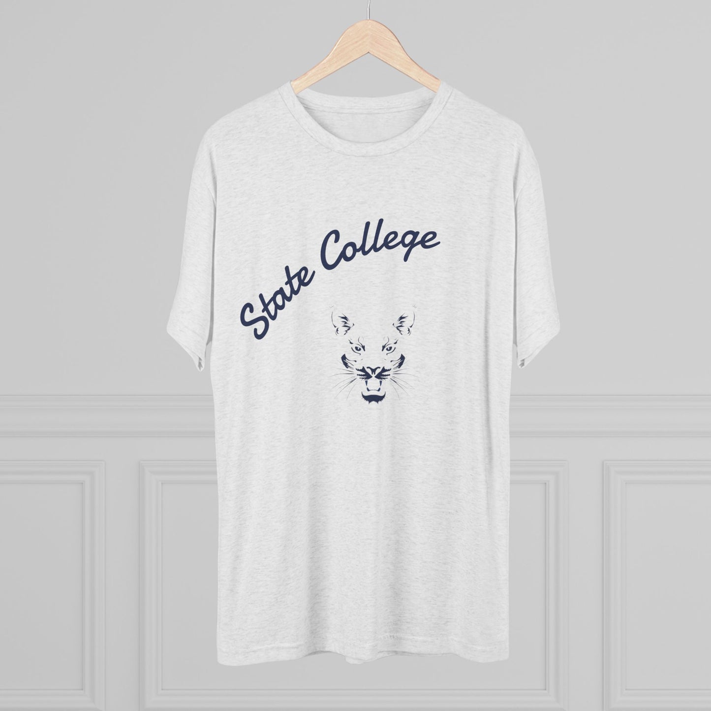 State College T-Shirt, Soft-Style Tri-Blend for Ultra Comfort, Perfect for Gameday and Tailgates