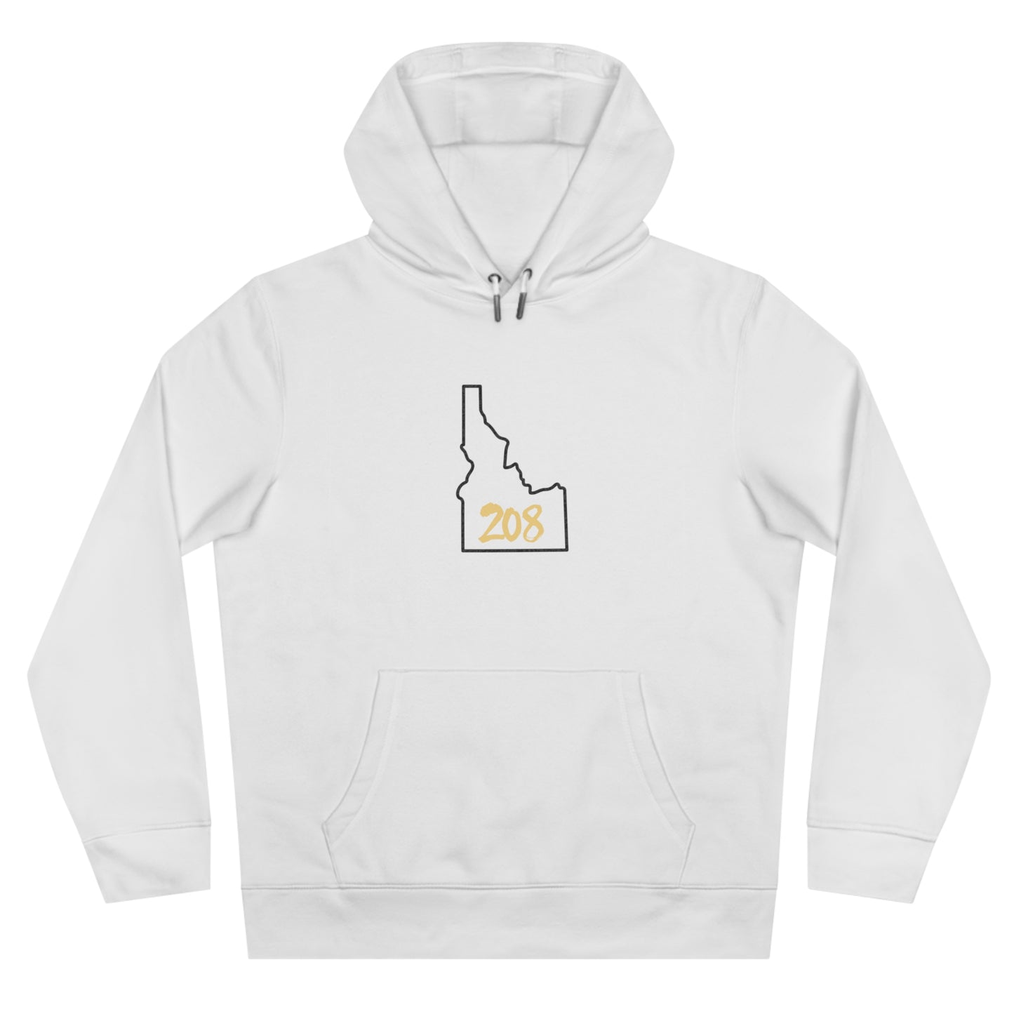 Idaho 208 King Hooded Sweatshirt, Cozy Hooded Sweatshirt, Unique Idaho Apparel, Perfect Gift for Outdoor Lovers, Casual Wear for All Seasons