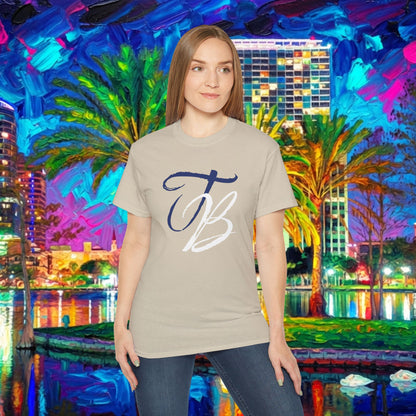 TB Monogram Tee — 813 Tampa Area Short-Sleeve T-Shirt